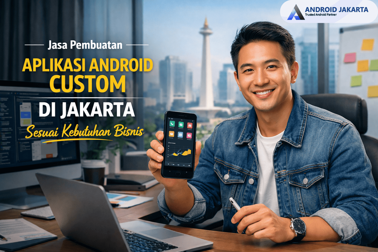 Jasa Pembuatan Aplikasi Android Custom di Jakarta Sesuai Kebutuhan Bisnis