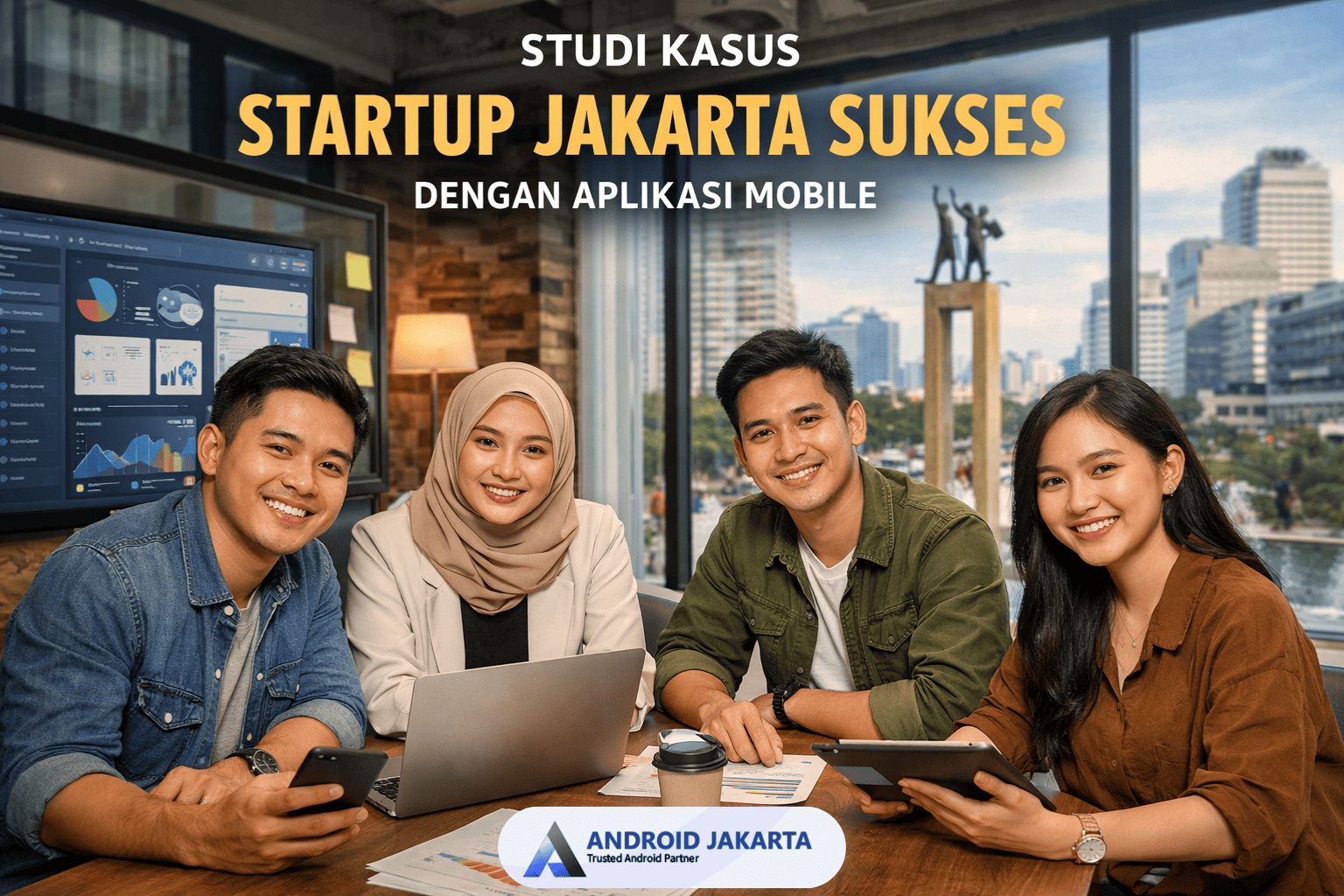 Studi Kasus Startup Jakarta Sukses dengan Aplikasi Mobile